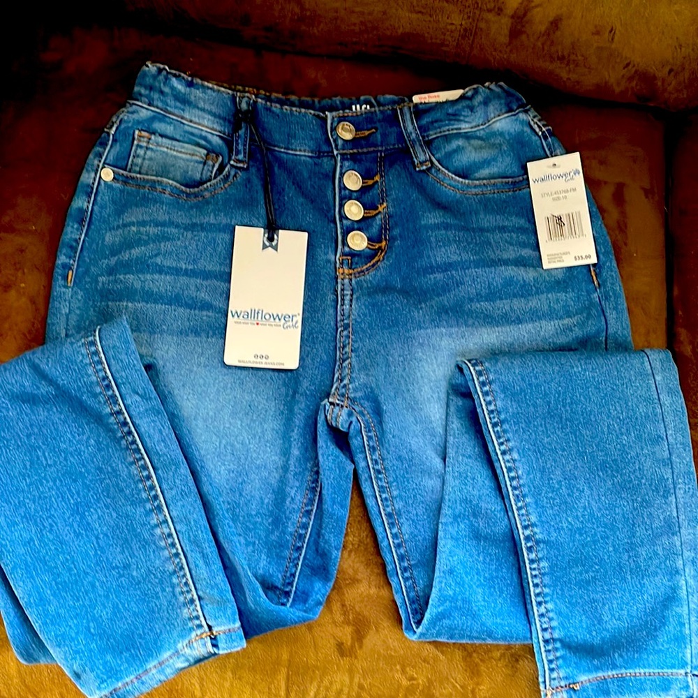 Wallflower Girl Size 10 Skinny Fit NWT - Picture 1 of 5
